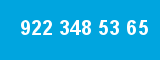 922 348 53 65